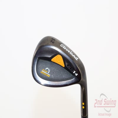 Cleveland CG14 Gunmetal Wedge Gap GW 52° 9 Deg Bounce Stock Steel Shaft Steel Wedge Flex Right Handed 35.75in