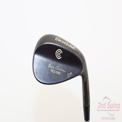 Cleveland 588 Gunmetal Wedge Gap GW 51° Stock Steel Shaft Steel Wedge Flex Right Handed 35.25in