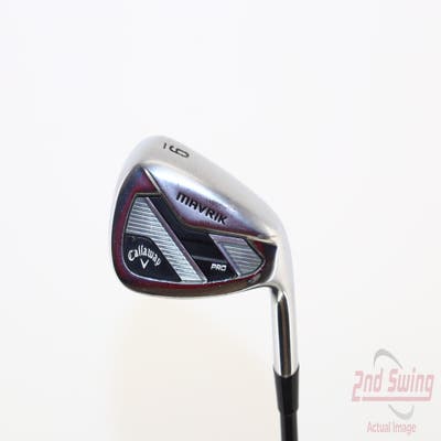 Callaway Mavrik Pro Single Iron 9 Iron LA Golf Ozik Black Tie 80 Graphite Regular Right Handed 36.0in