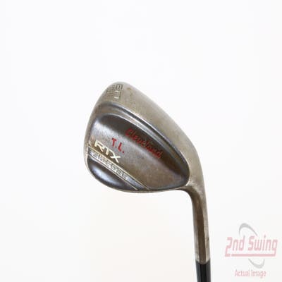 Cleveland RTX ZipCore Raw Wedge Lob LW 60° 10 Deg Bounce Dynamic Gold Spinner TI Steel Wedge Flex Right Handed 35.5in