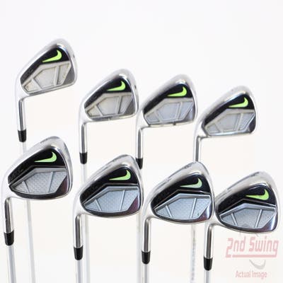 Nike Vapor Speed Iron Set 4-PW AW Mitsubishi Rayon Fubuki Z 70 Graphite Stiff Left Handed 38.75in