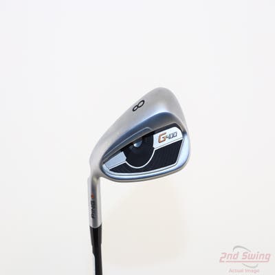 Ping G400 Single Iron 8 Iron ALTA CB Graphite Senior Left Handed Orange Dot 36.5in