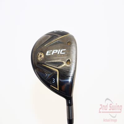 Callaway EPIC Flash Star Fairway Wood 3 Wood 3W 15° UST ATTAS Speed Series 40 Graphite Senior Right Handed 43.25in