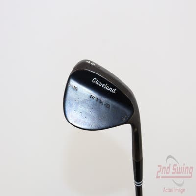 Cleveland RTX-3 Black Satin Wedge Pitching Wedge PW 46° 8 Deg Bounce V-MG Cleveland ROTEX Wedge Graphite Wedge Flex Right Handed 35.5in