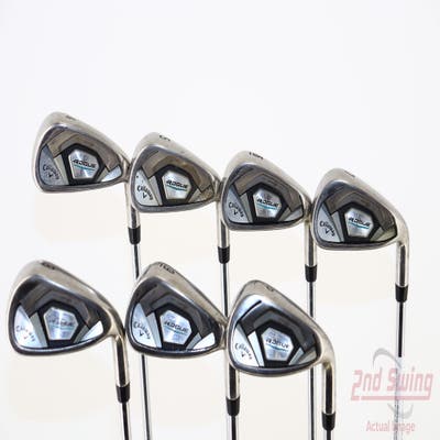 Callaway Rogue Iron Set 4-PW Project X 5.5 Steel Regular Right Handed 38.25in