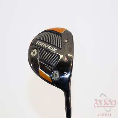 Callaway Mavrik Max Fairway Wood 3 Wood 3W 15° UST Mamiya Helium Black 5 Graphite Senior Right Handed 42.5in