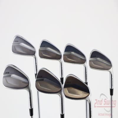 Ping i59 Iron Set 4-PW Project X LS 6.0 Steel Stiff Right Handed Black Dot 38.0in