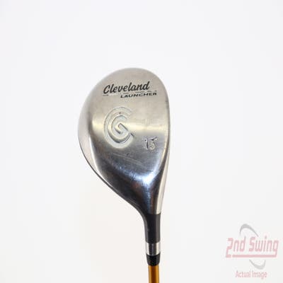 Cleveland Launcher Fairway Wood 3 Wood 3W 15° Fujikura Launcher Gold Graphite Stiff Right Handed 43.25in