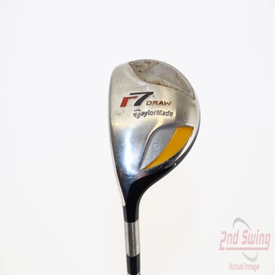 TaylorMade R7 Draw Fairway Wood 5 Wood 5W 18° Stock Steel Shaft Steel Regular Left Handed 42.25in