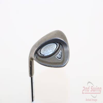 Ping i5 Wedge Lob LW Stock Steel Shaft Steel Wedge Flex Left Handed White Dot 35.75in