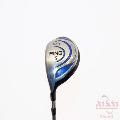 Ping G5 Fairway Wood 5 Wood 5W 18° Ping TFC 100F Graphite Regular Left Handed 42.5in