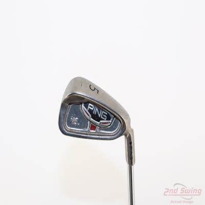 Ping i15 Single Iron 5 Iron Ping AWT Steel Stiff Right Handed Black Dot 37.5in