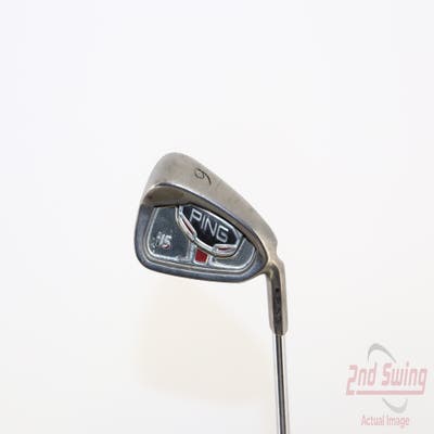 Ping i15 Single Iron 6 Iron Ping AWT Steel Stiff Right Handed Black Dot 37.0in