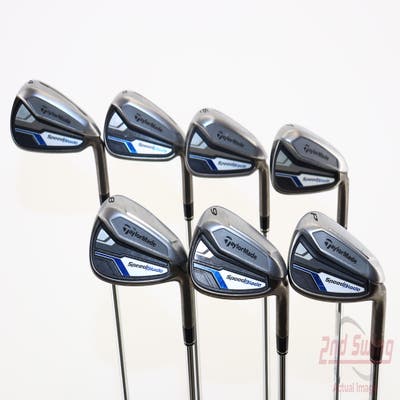 TaylorMade Speedblade Iron Set 4-PW Stock Steel Stiff Right Handed 39.0in