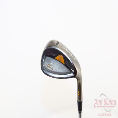 Cleveland CG14 Wedge Sand SW 56° 14 Deg Bounce Cleveland Traction Wedge Steel Wedge Flex Right Handed 35.0in