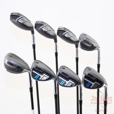 Adams 2014 Idea Iron Set 3-PW Adams Mitsubishi Bassara Eagle Graphite Senior Right Handed 38.5in