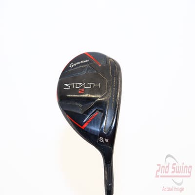 TaylorMade Stealth 2 Fairway Wood 5 Wood 5W 18° Fujikura Ventus Red TR 5 Graphite Senior Right Handed 42.5in