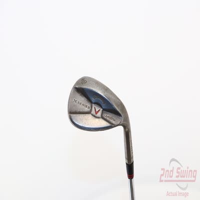 Callaway X Series Jaws Chrome Wedge Lob LW 60° 13 Deg Bounce Stock Steel Shaft Steel Wedge Flex Right Handed 35.25in