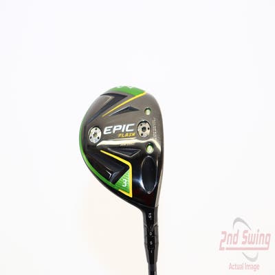 Callaway EPIC Flash Sub Zero Fairway Wood 3 Wood 3W 15° PX HZRDUS Smoke Black 70 Graphite 6.0 Right Handed 43.0in