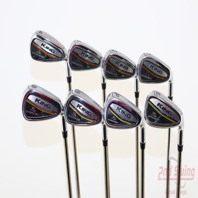 Cobra King Oversize Iron Set 4-PW GW UST Mamiya Recoil 460 F2 Graphite Senior Right Handed 38.5in