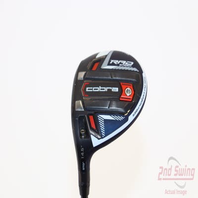 Cobra RAD Speed Fairway Wood 3 Wood 3W 14.5° PX HZRDUS Smoke Blue RDX 70 Graphite X-Stiff Left Handed 44.0in