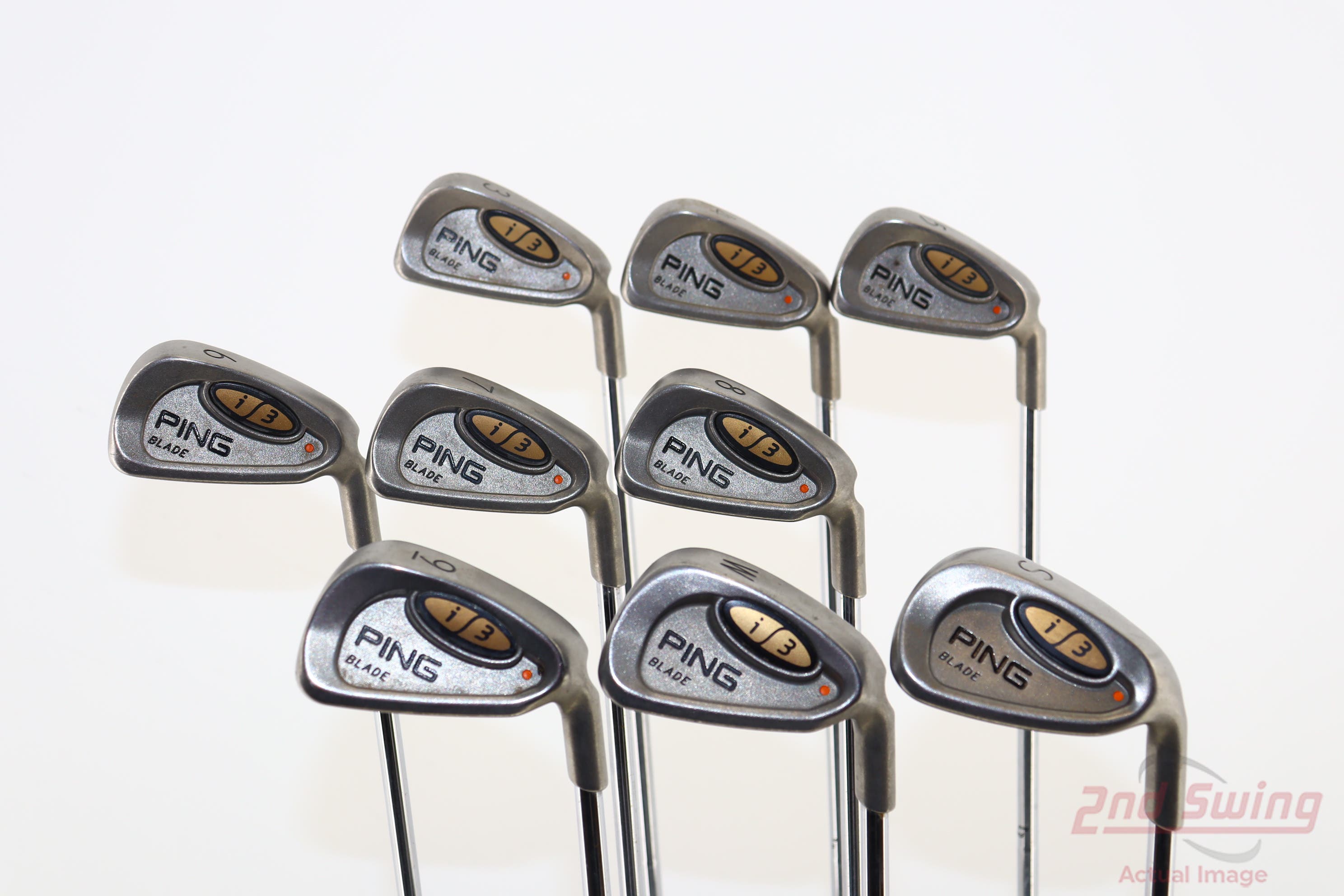 Ping i3 O-Size Iron Set 5-PW SW Worn Grip Regular popular Flex Graphite Shaft Right Hand