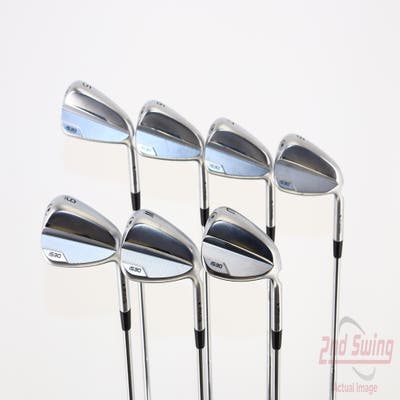 Ping i530 Iron Set 5-PW GW Dynamic Gold Mid 100 Steel Stiff Right Handed Black Dot 38.25in