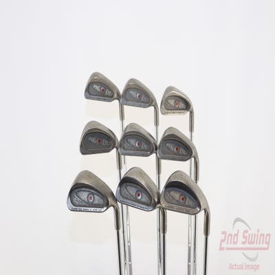 Ping Eye 2 Iron Set 3-PW SW Ping ZZ Lite Steel Regular Right Handed Red dot 38.25in