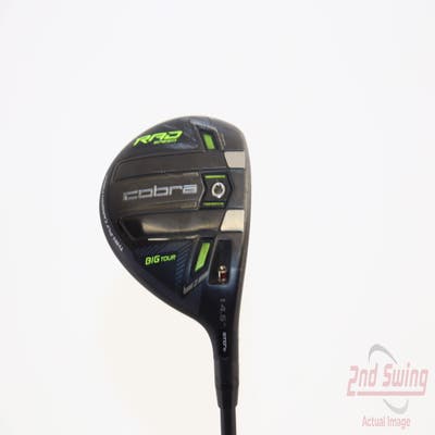 Cobra RAD Speed Big Tour Fairway Wood 3 Wood 3W 14.5° Fujikura Motore X F1 7 Graphite Stiff Right Handed 43.0in