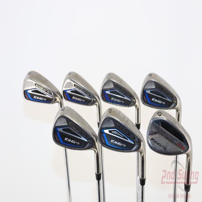 Cobra King F8 One Length Iron Set 5-PW GW Stock Steel Shaft Steel Regular Right Handed 37.0in