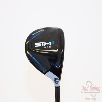 TaylorMade SIM2 MAX Fairway Wood 3 Wood 3W 16.5° MCA Tensei AV Blue Raw 65 Graphite Regular Right Handed 43.0in