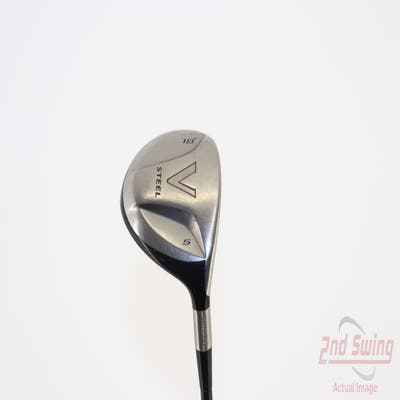 TaylorMade V Steel Fairway Wood 5 Wood 5W 18° Stock Graphite Regular Right Handed 43.5in