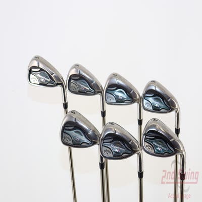 Callaway Steelhead XR Iron Set 4-PW UST Mamiya Recoil ES 460 Graphite Senior Right Handed 37.25in