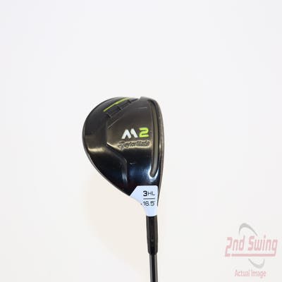 TaylorMade 2019 M2 Fairway Wood 3 Wood HL 16.5° TM M2 Reax Graphite Stiff Right Handed 43.5in