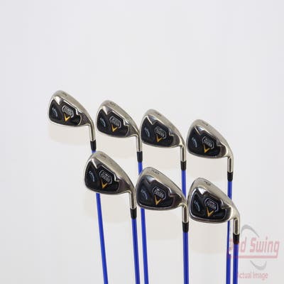 Callaway Fusion Iron Set 4-PW Grafalloy prolaunch blue Graphite Regular Right Handed 38.0in