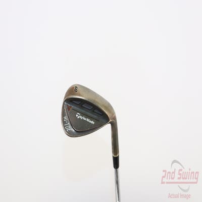 TaylorMade HI-TOE RAW Wedge Lob LW 60° 10 Deg Bounce FST KBS Hi-Rev 2.0 115 Steel Wedge Flex Right Handed 35.0in