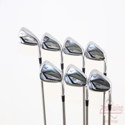 Mizuno JPX 923 Hot Metal Pro Iron Set 4-PW Aerotech SteelFiber i95 Graphite Stiff Right Handed 38.5in