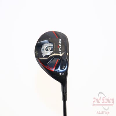 TaylorMade Stealth 2 Plus Fairway Wood 3 Wood 3W 15° Fujikura Ventus Red TR 6 Graphite Stiff Right Handed 43.25in