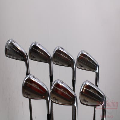 Titleist 2021 T100S Iron Set 4-PW Aerotech SteelFiber i110cw Graphite Stiff Right Handed 38.0in
