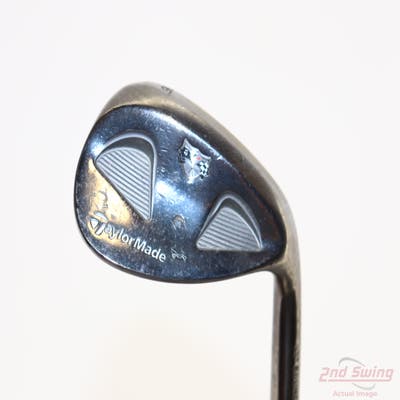 TaylorMade Rac Black TP Wedge Sand SW 56° 12 Deg Bounce Stock Steel Shaft Steel Wedge Flex Right Handed 36.0in