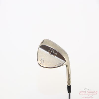 Titleist Vokey SM5 Gold Nickel Wedge Lob LW 60° 8 Deg Bounce M Grind Titleist SM5 BV Steel Wedge Flex Right Handed 35.25in