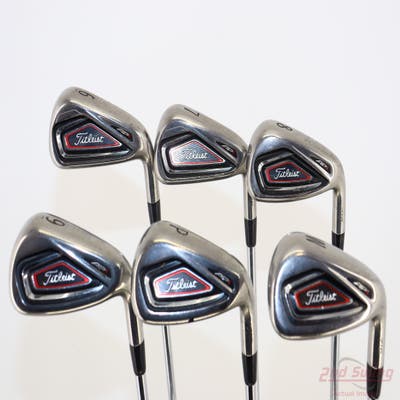 Titleist 716 AP1 Iron Set 7-PW GW Stock Steel Shaft Steel Stiff Right Handed +1/4"