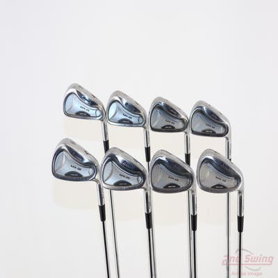 Mizuno MX 25 Iron Set 4-PW GW Dynalite Gold SL R300 Steel Regular Right Handed +1 1/2"