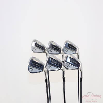 Callaway Apex Ai300 Iron Set 6-PW AW UST Recoil Dart HDC 70 Graphite Regular Right Handed -1 3/4"