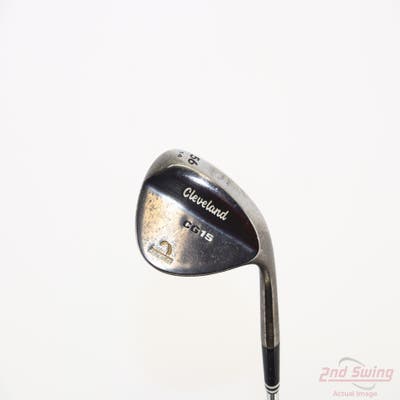 Cleveland CG15 Black Pearl Wedge Sand SW 56° 14 Deg Bounce Cleveland Traction Wedge Steel Wedge Flex Right Handed 35.75in