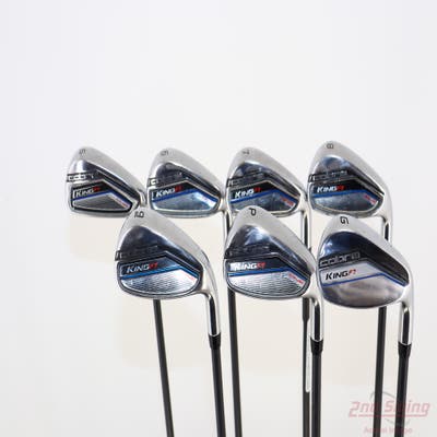 Cobra King F7 One Length Iron Set 5-PW GW Fujikura Pro 63 Graphite Lite Right Handed STD