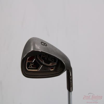 Ping K15 Single Iron 8 Iron Ping ULT 129I Ladies Graphite Ladies Right Handed Black Dot 35.25in