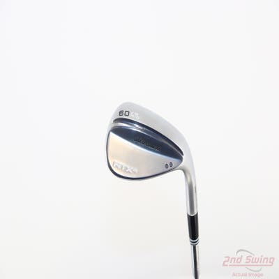 Cleveland RTX 4 Tour Satin Wedge Lob LW 60° 9 Deg Bounce FST KBS Hi-Rev 2.0 115 Steel Wedge Flex Right Handed 35.0in