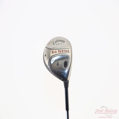 Callaway 2004 Big Bertha Fairway Wood 4 Wood 4W Callaway RCH 75w Graphite Regular Right Handed 42.5in