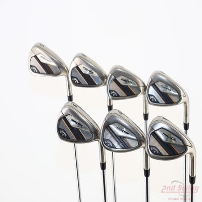 Callaway Mavrik Iron Set 5-PW GW Dynalite Gold XP R300 Steel Regular Right Handed 38.0in